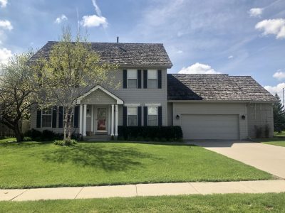 exterior painting of a home in urbandale, ia