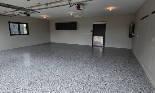 Garage Floor Recoating - After