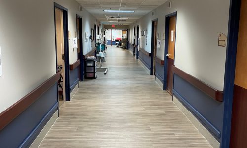 Hallway After Painting