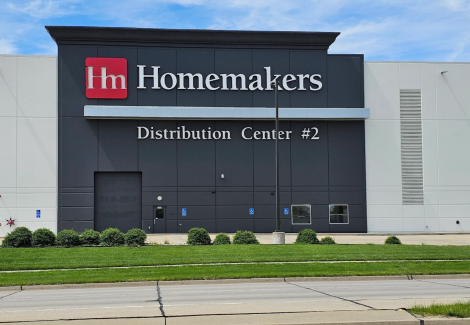 Homemakers Distribution Center Exterior Repainting Project