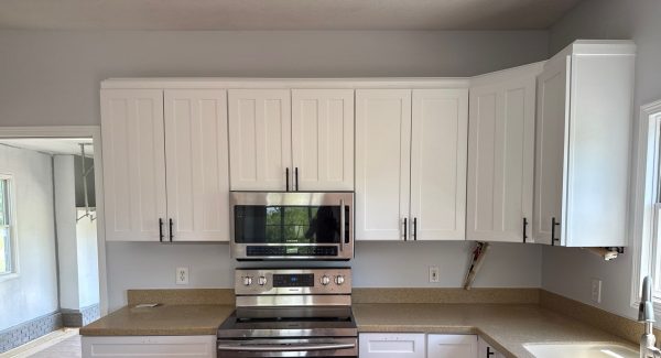 Interior Cabinets After Painting