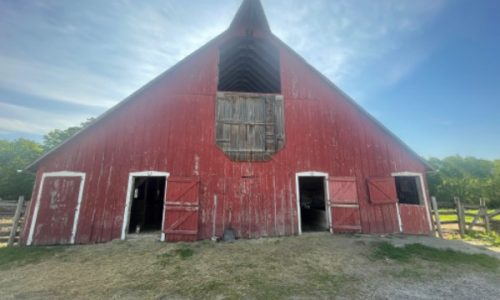 Barn Front Before