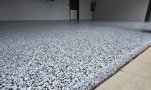 Garage Floor Recoating - After