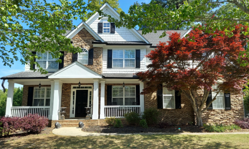 White Exterior Painting