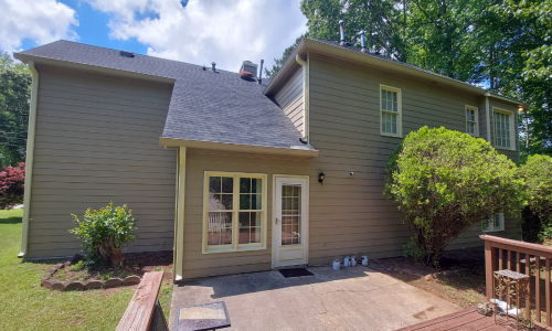 Beige Exterior Painting