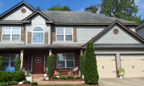 Green Exterior Painting