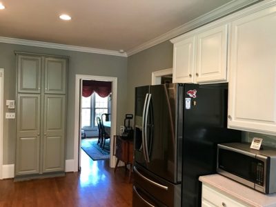 repainted kitchen cabinets in dunwoody