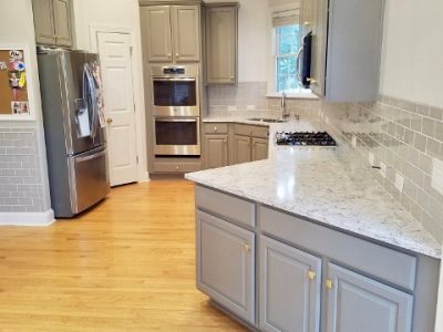 certapro painters of dunwoody - finished kitchen project in dunwoody