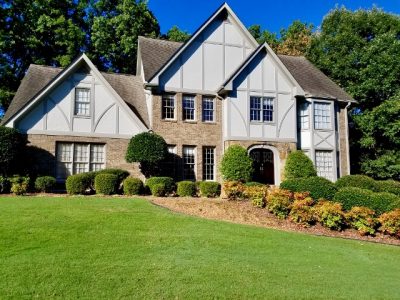 certapro painters of dunwoody - exterior brick house painting project