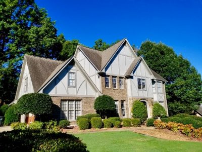 certapro painters of dunwoody - finished exterior brick house painting project