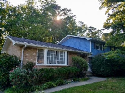 certapro painters of dunwoody - blue exterior painting project