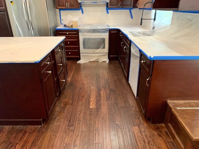 repainted kitchen cabinetry in dunwoody ga - certapro painters - before Preview Image 3
