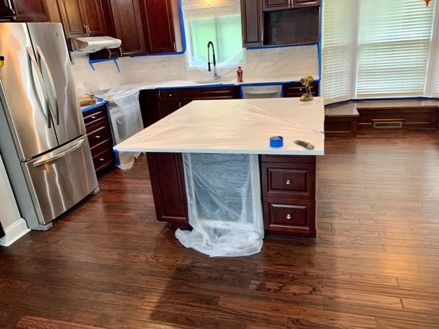 repainted kitchen cabinetry in dunwoody ga - certapro painters - before Preview Image 5
