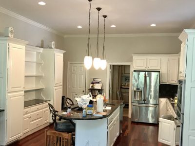 repainted kitchen cabinets in sandy springs ga