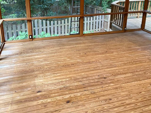 stained wood floor in dunwoody ga - after Preview Image 3