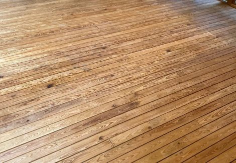 stained wood floor in dunwoody ga - after