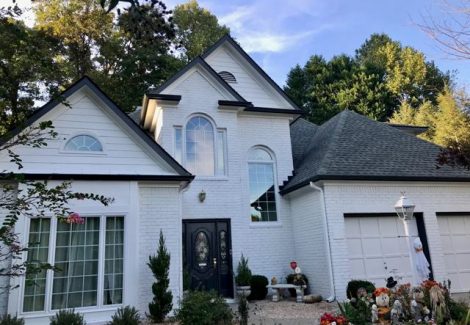 repainted brick and siding in sandy springs ga - after