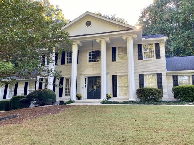repainted brick exterior home in sandy springs ga - after photo Preview Image 1
