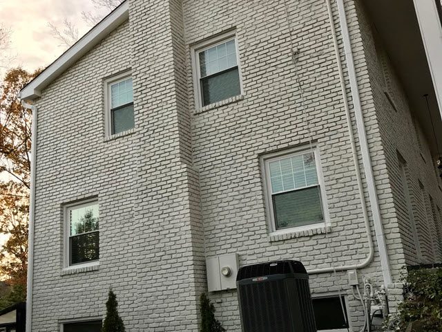photo of repainted brick exterior home in sandy springs Preview Image 1