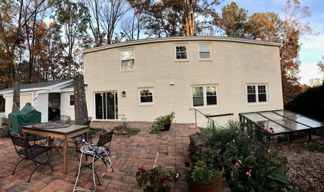 photo of repainted brick exterior home in sandy springs Preview Image 6