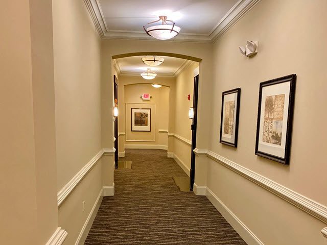photo of repainted hotel hallway by certapro painters of dunwooduy Preview Image 2