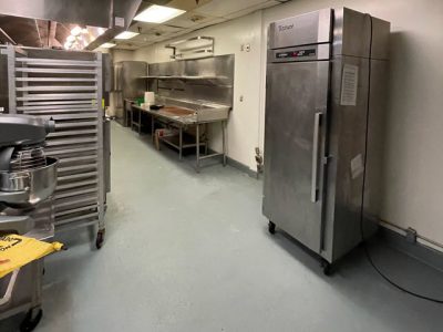 repainted commercial kitchen in sandy springs