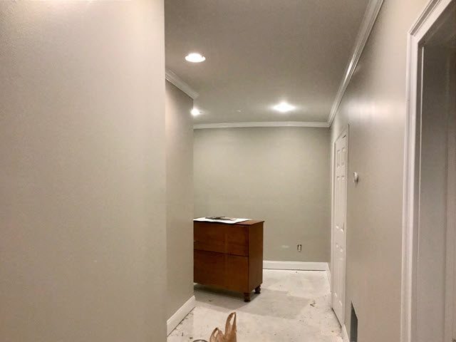 photo of repainted basement walls in sandy springs Preview Image 2