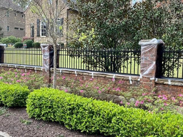 repainted entry gates into high end neighborhood in sandy springs Preview Image 10