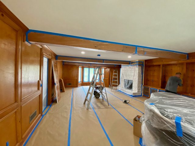 living room before being repainted - sandy springs, ga Preview Image 3