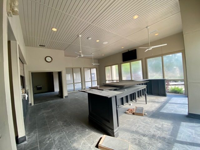 photo of repainted country club snack area in sandy springs Preview Image 3