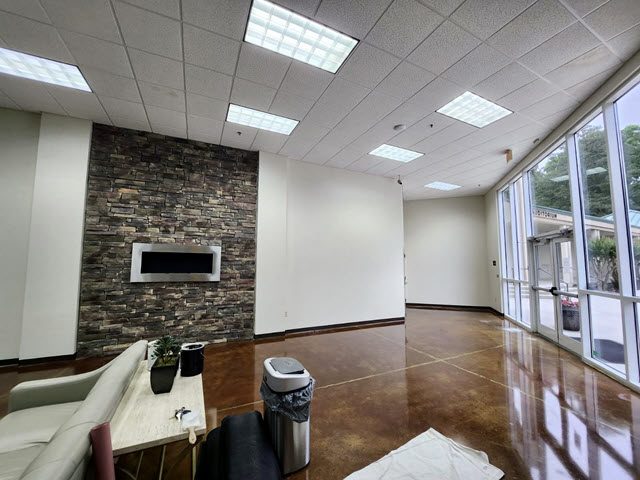 photo of repainted common area in a church in dunwoody Preview Image 2