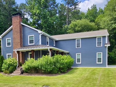 photo of repainted home in dunwoody georgia