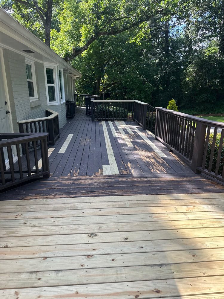 wood deck in sandy springs that needs replacement Preview Image 3