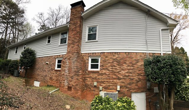 picture of repainted exterior of home in dunwoody georgia Preview Image 1