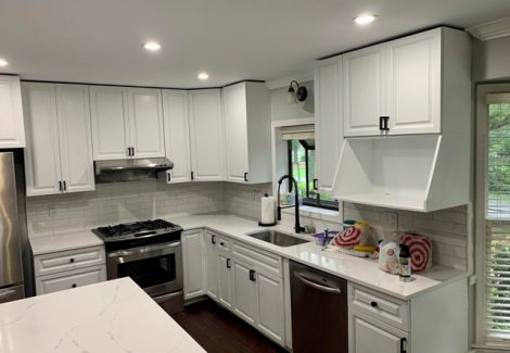 repainted kitchen cabinetry in dunwoody ga - certapro painters - after