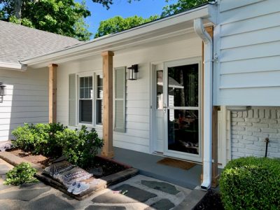 repainted exterior of a single family home in sandy springs, ga - certapro painters of dunwoody