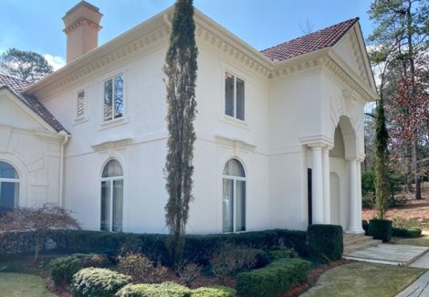 spanish style home in sandy springs - repainted by certapro painters of dunwoody