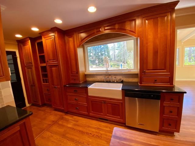 photo of kitchen in sandy springs before being repainted Preview Image 5