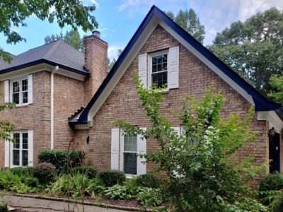 repainted exterior trim in dunwoody - after