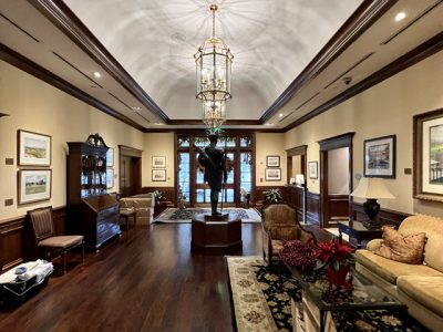 photo of repainted country club in dunwoody