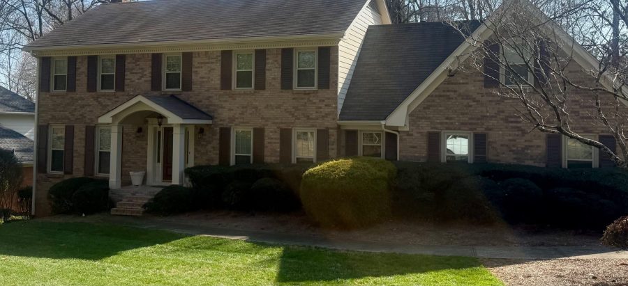 repainted brick home in dunwoody georgia Preview Image 1