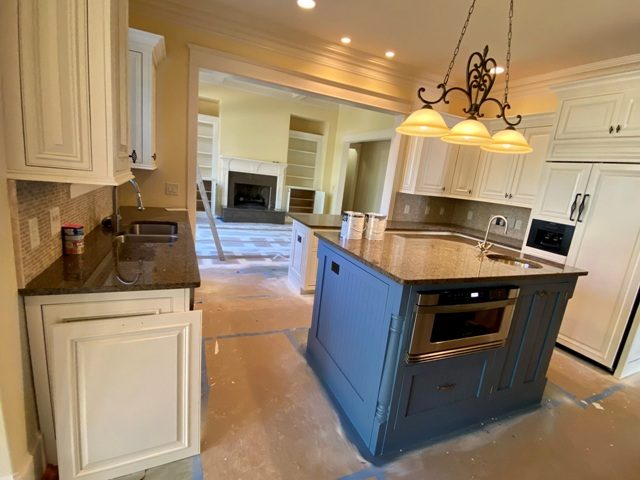 repainted kitchen cabinets Preview Image 2