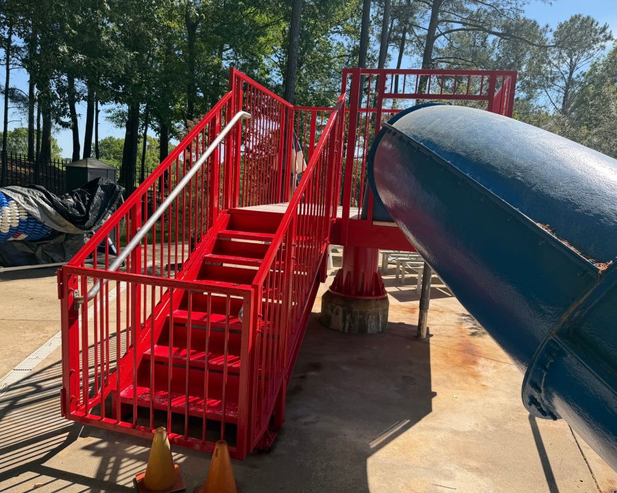 repainted pool platform by certapro painters of sandy springs Preview Image 2