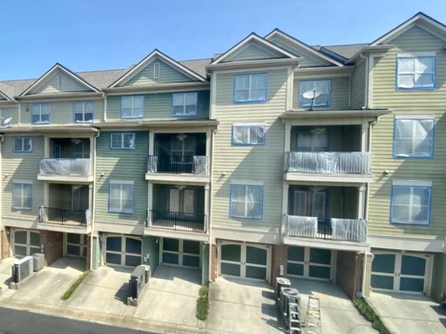 photo of repainted condominium building in sandy springs georgia Preview Image 1