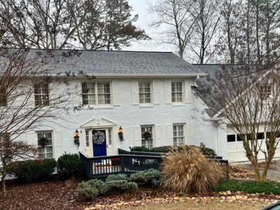photo of repainted home in dunwoody georgia