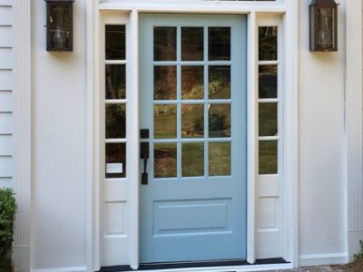 repainted front door in sandy springs ga