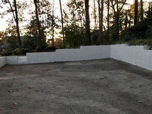 photo of brick wall after repainting Preview Image 5