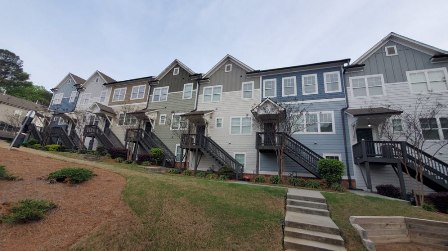 repainted kensington gates townhomes in atlanta georgia Preview Image 13