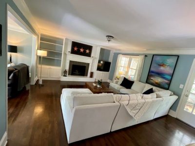 repainted interior room in dunwoody ga