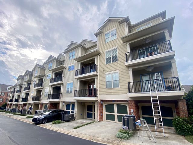 photo of repainted condominium building in sandy springs georgia Preview Image 2